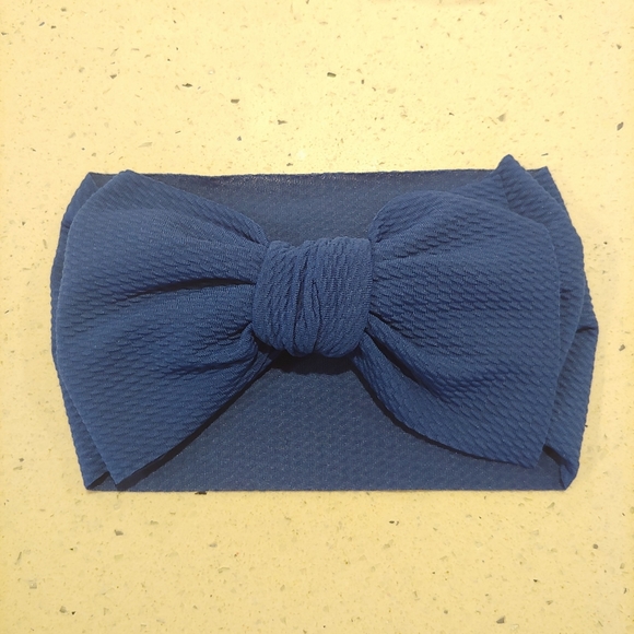 Newborn Infant Baby Oversized Bow Headband - Picture 5 of 9